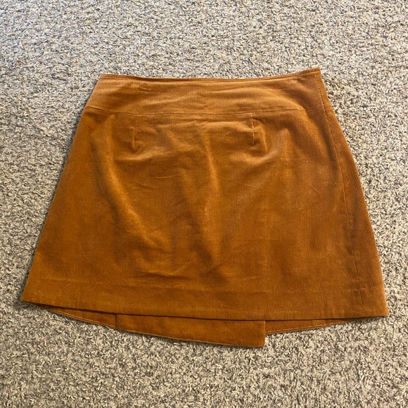 Sugar Lips Limitless Corduroy High Waisted Skirt | Size: Large - Picture 2 of 6